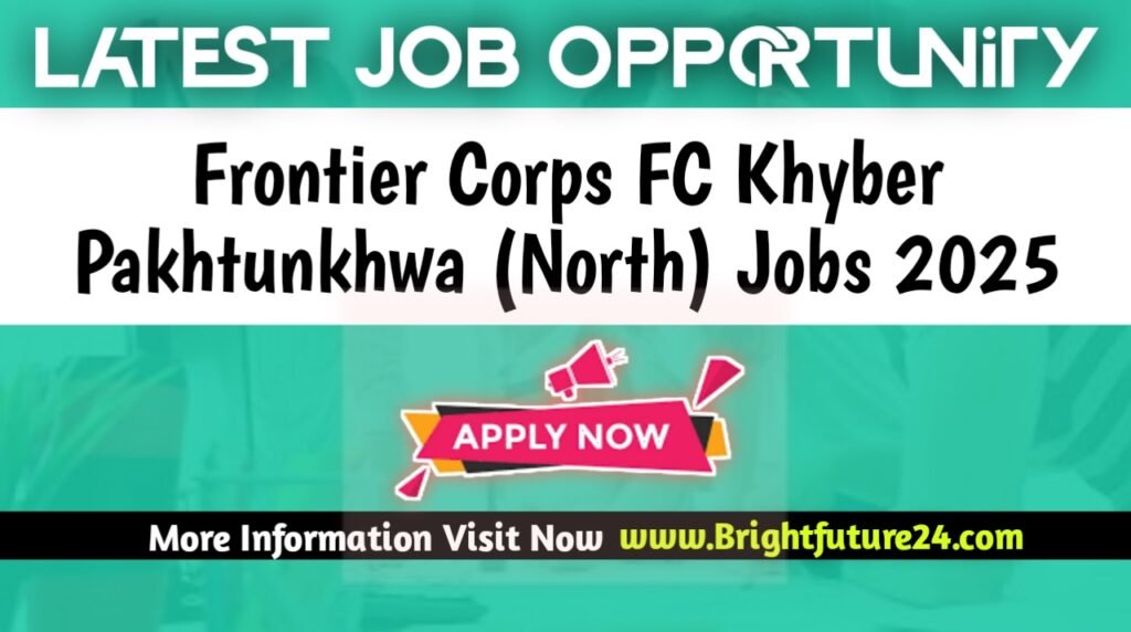 Frontier Corps FC KPK North Jobs 2025