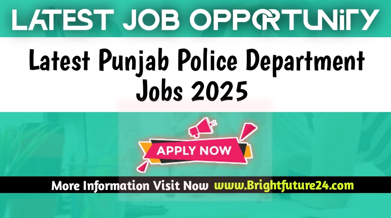 Latest Punjab Police Jobs 2025