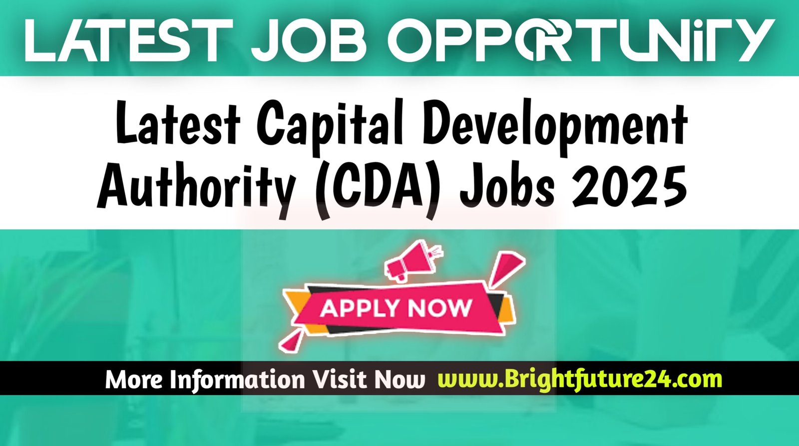 latest Capital Development Authority CDA Jobs 2025