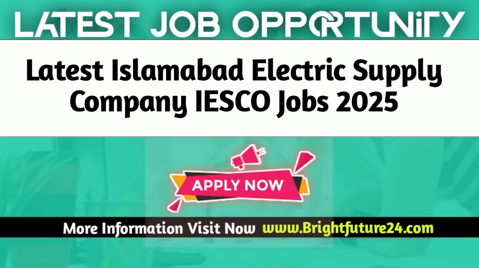 Islamabad Electric Supply Company IESCO Jobs 2025