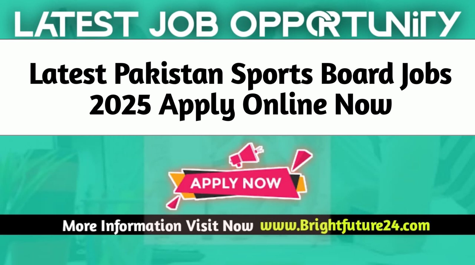 Pakistan Sports Board PSB Jobs 2025