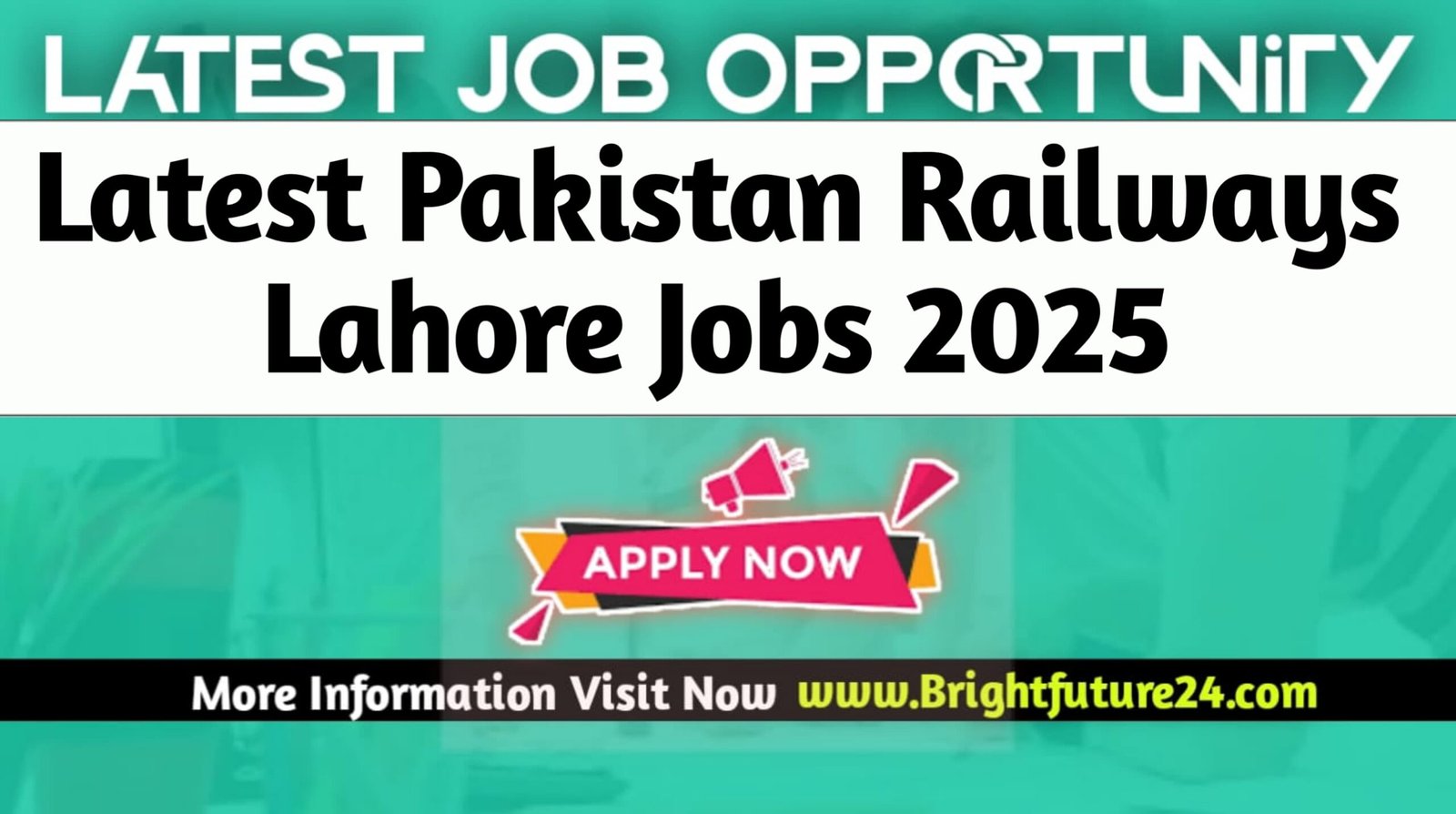 Pakistan Railways Lahore Jobs 2025