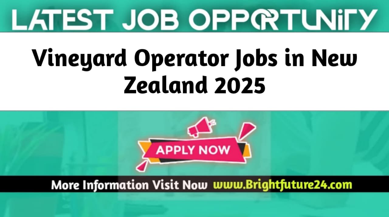 Vineyard Operator Jobs in New Zealand 2025